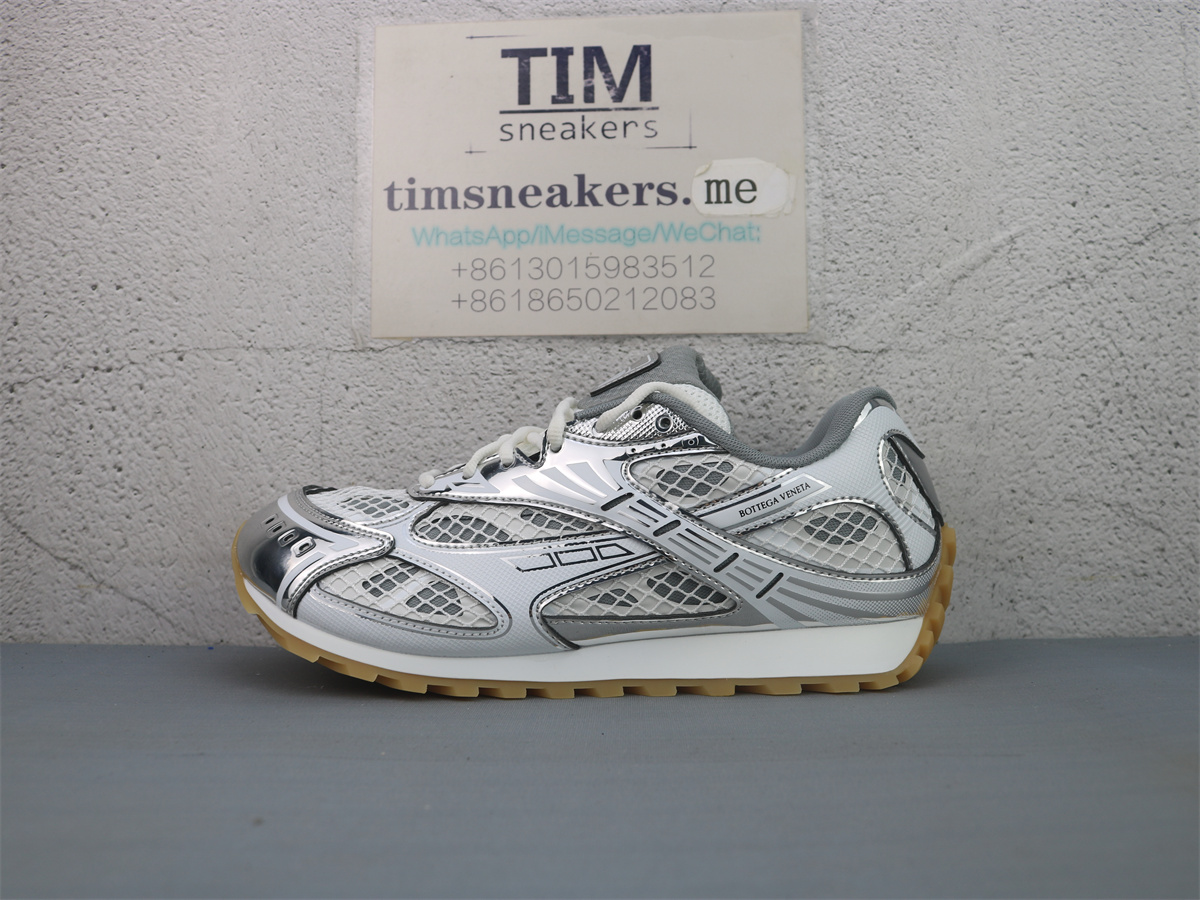 Bottega Veneta Orbit Sneakers Silver